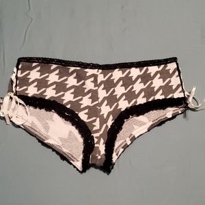 NWOT Hurley Houndstooth Thermal Surf Boyshorts